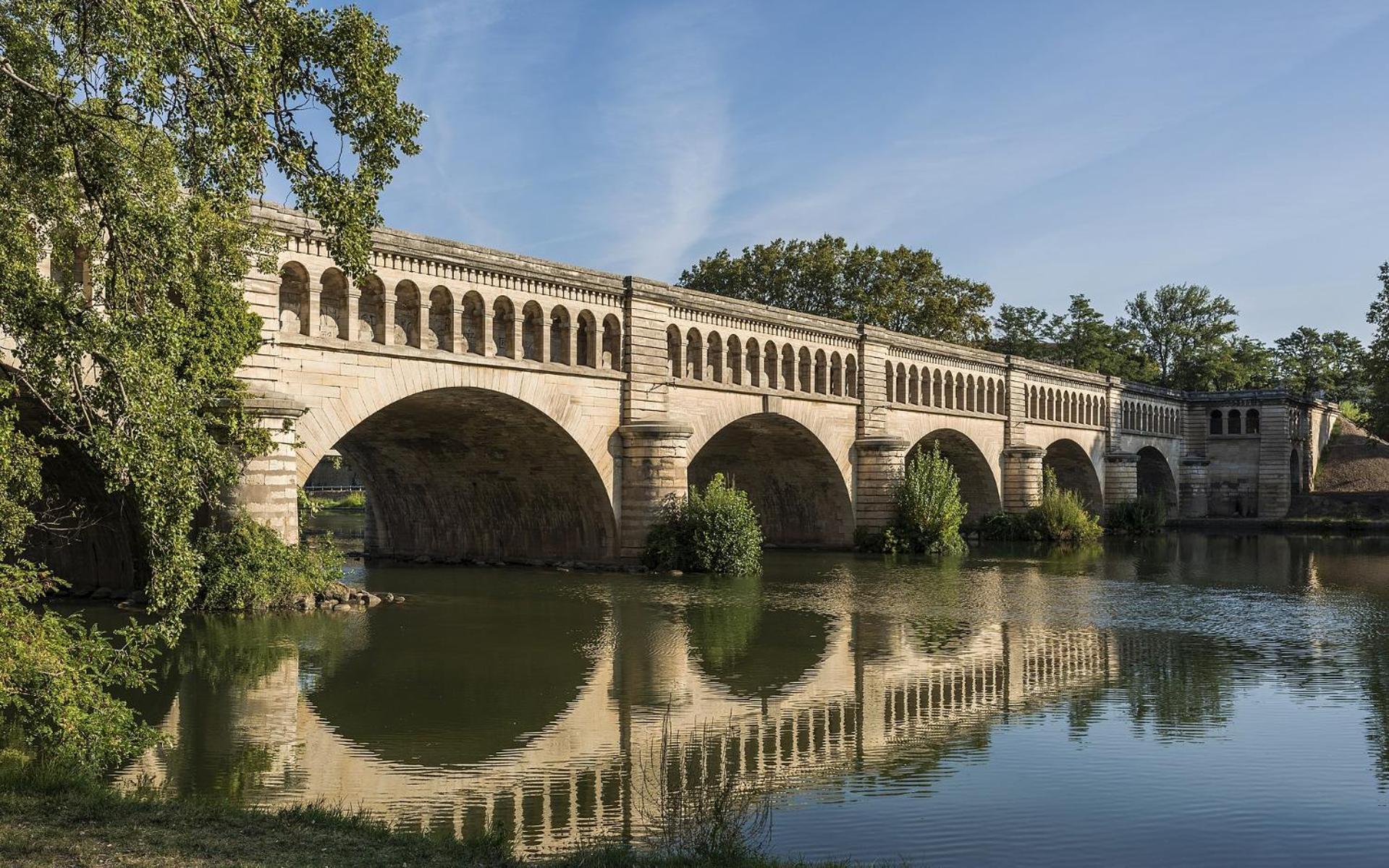 Studio Béziers canal du midi Exterior foto